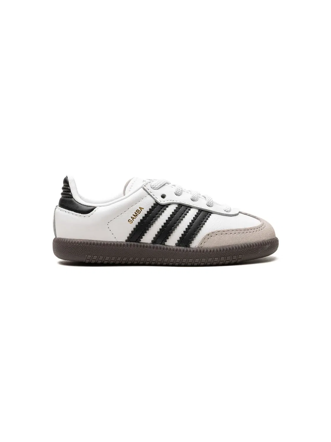 Adidas Кроссовки Samba "Белый/Черный/Резиновый" — фото 3
