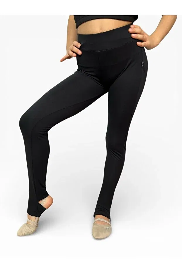 Детские леггинсы для девочек скинни She Can Wear, Black
