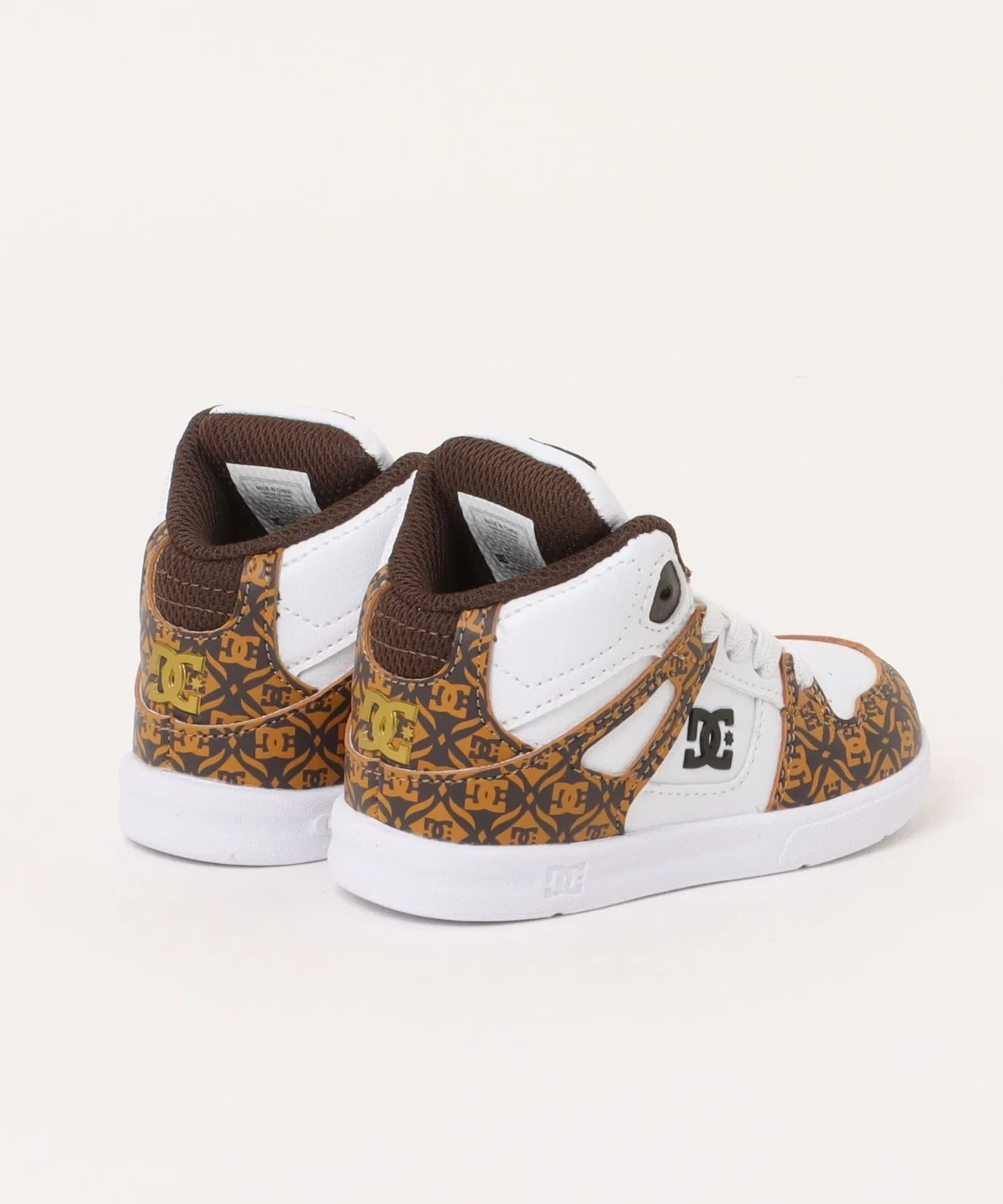 Детские кроссовки с высоким верхом PURE HIGH-TOP SE UL SN DC SHOES, Brown — фото 2