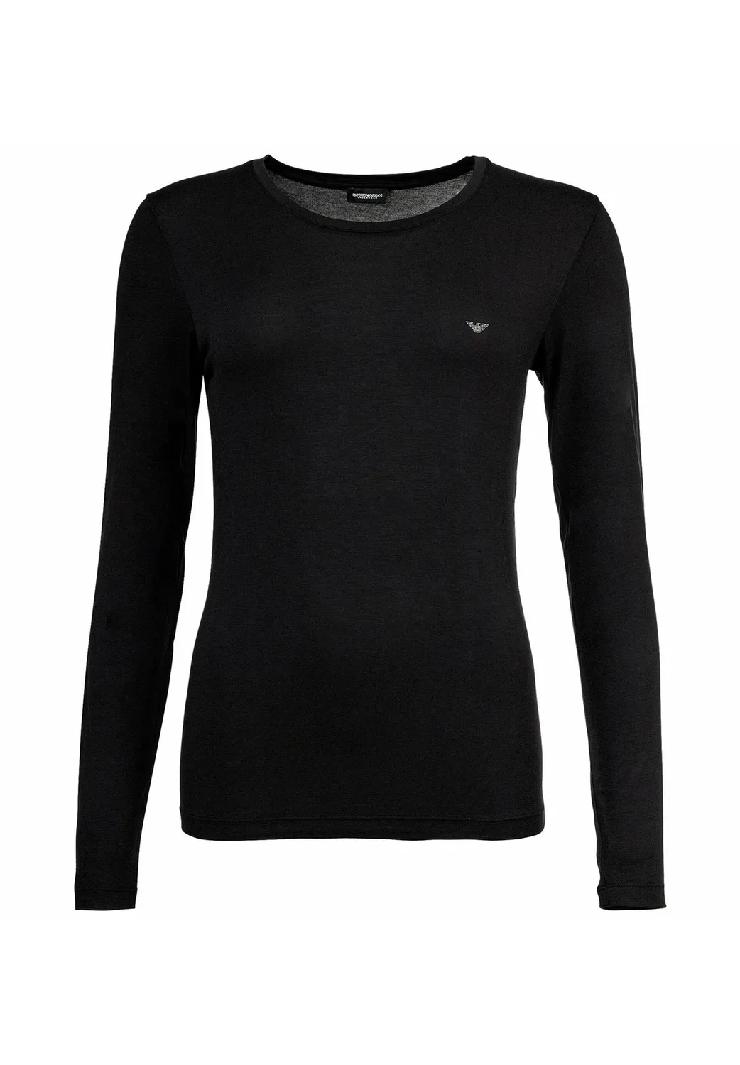 Топ с длинными рукавами Emporio Armani, Schwarz