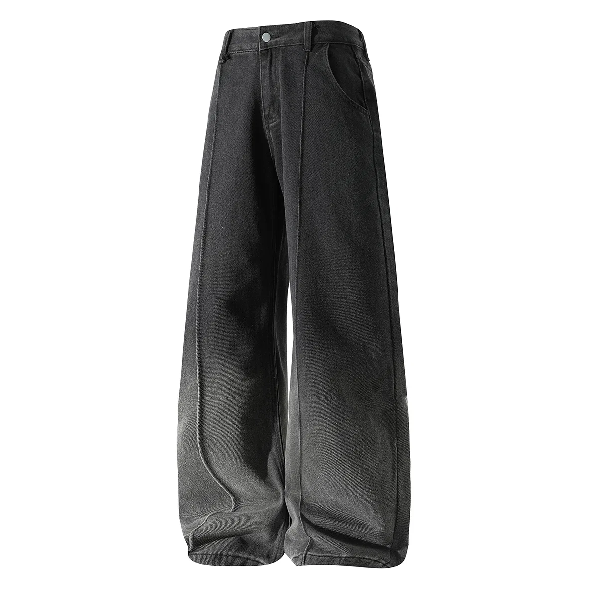 Детские джинсы прямого кроя Black Plain GWAF