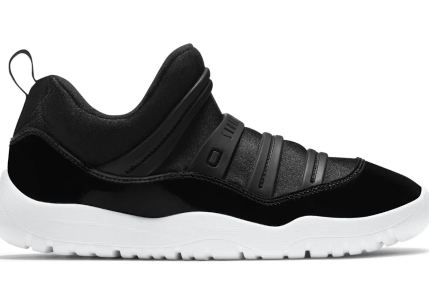 Детские кроссовки Lifestyle с принтом Jordan 11 Retro Little Flex Jordan, Black/Black/White