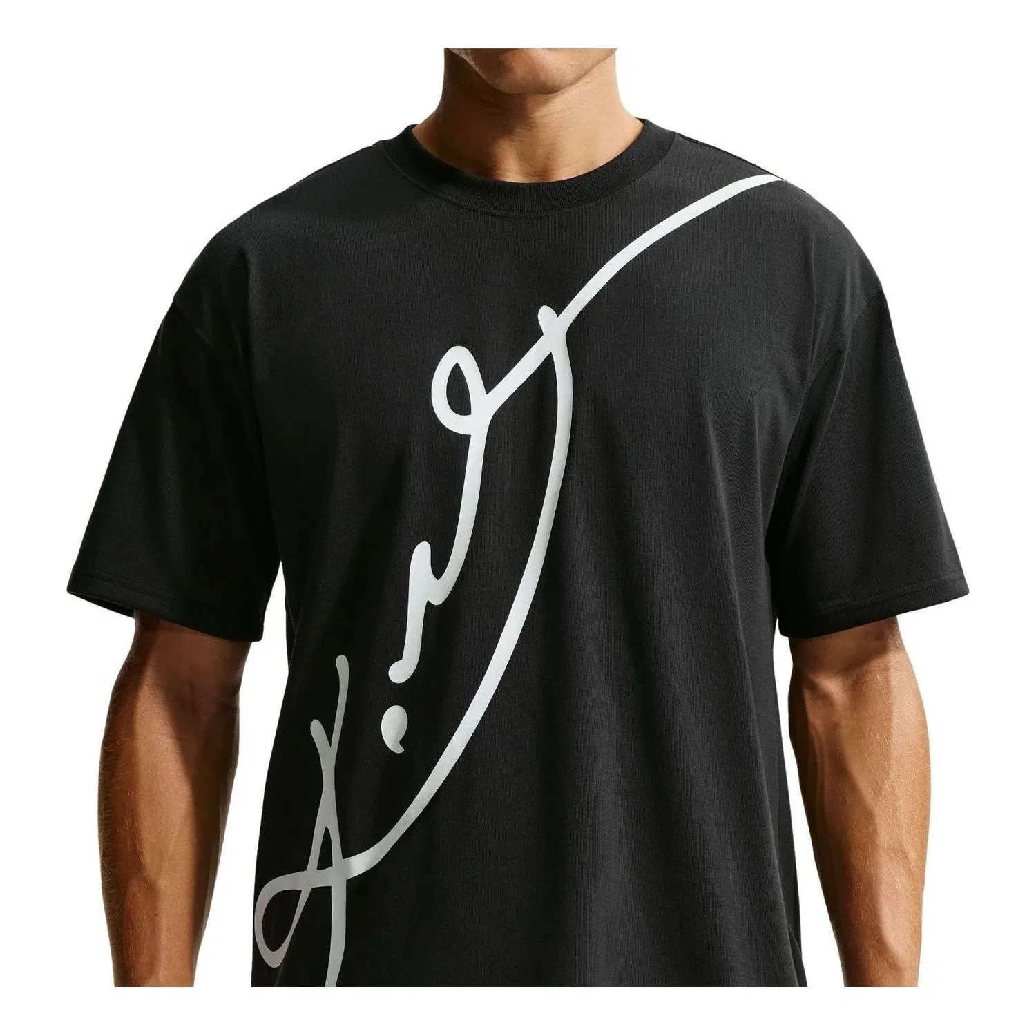 Мужская футболка с принтом Nike Kobe Dri-FIT, черный