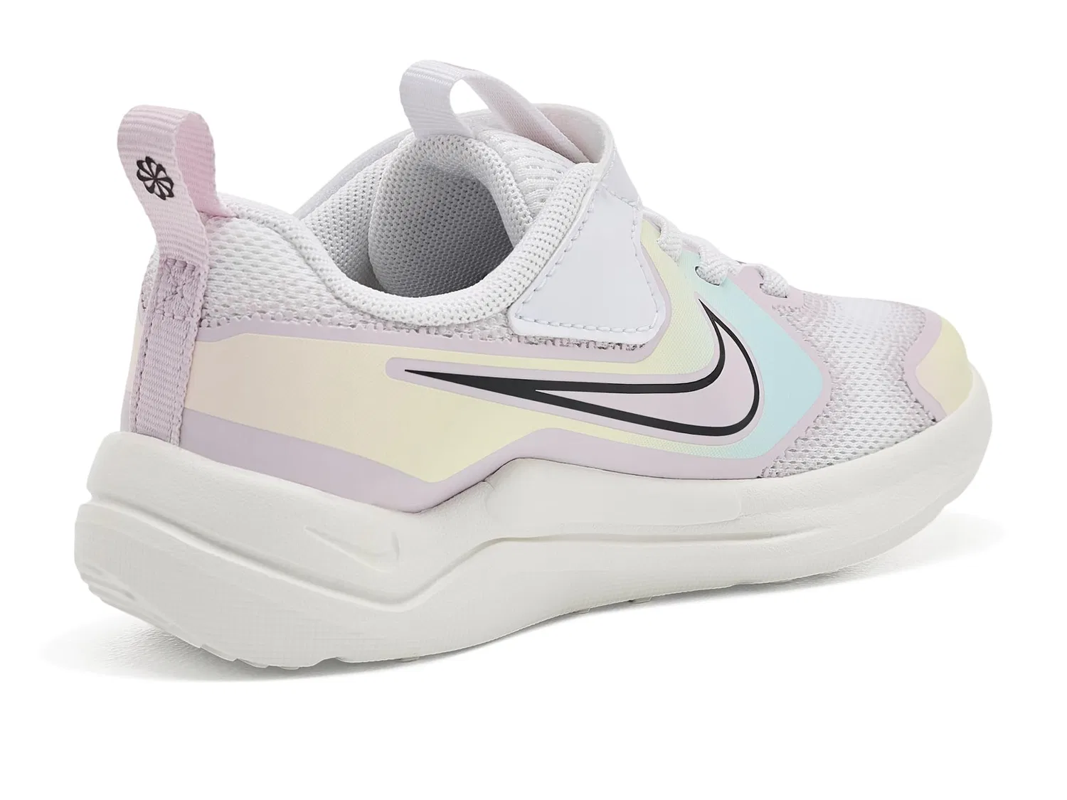 Кроссовки Cosmic Runner SE 2 (для младенцев и малышей) Nike Kids, White/Black/Bleached Lilac/Sail — фото 4