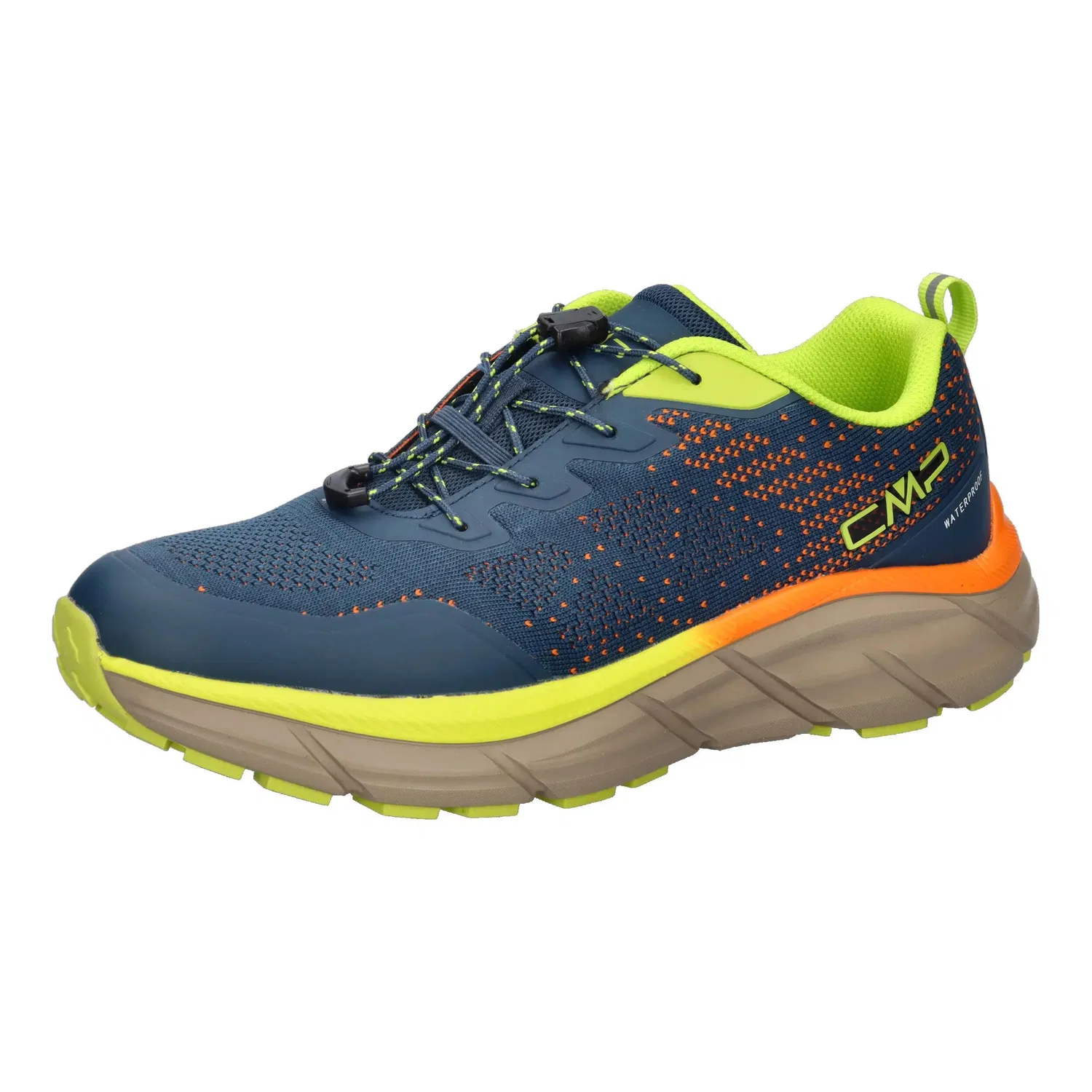 Детские водонепроницаемые кроссовки Kids Rahmsy Waterproof Multisport Shoes Cmp, Darkblau Gelb Orange