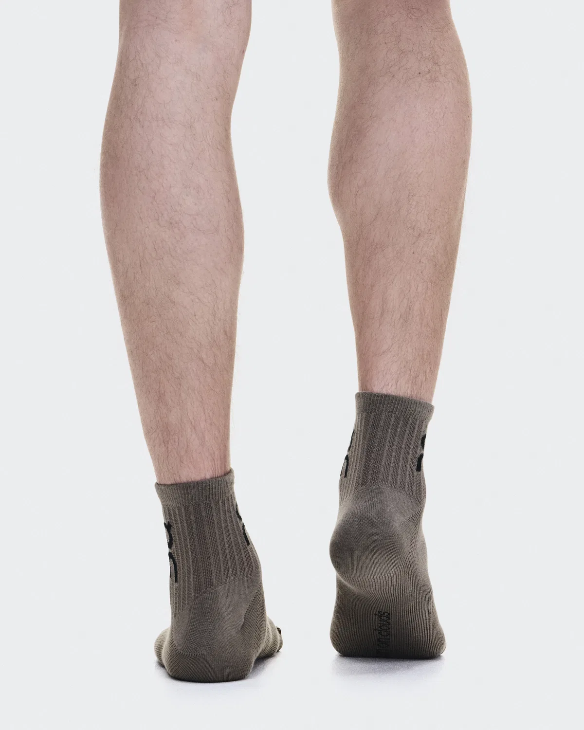 Детские носки с логотипом, комплект из трех пар, Logo Sock Mid 3P, On, Hare Brume — фото 4
