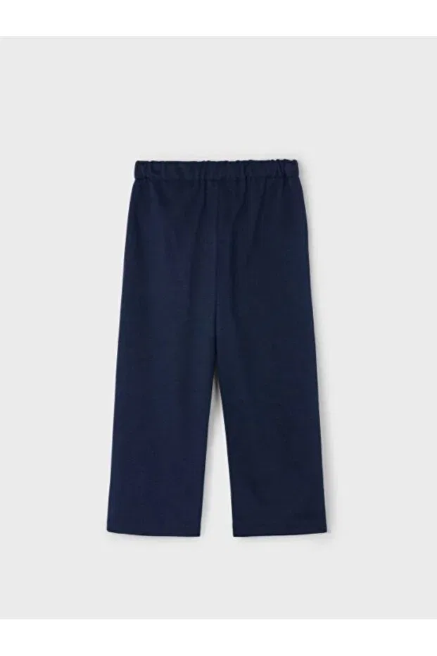 Детские брюки для девочек широкие Mayoral, Navy Blue — фото 2