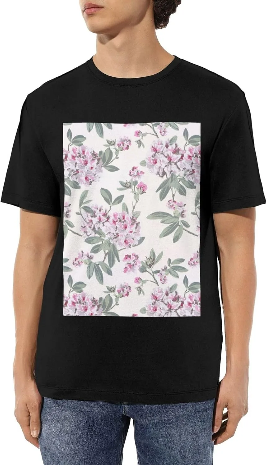 

Мужская футболка Cotton Crew Neck, Dusky Rose, короткий рукав ZERAOKE
