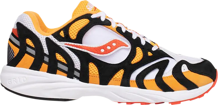 

Кроссовки Saucony Bodega x Grid Azura 2000 Orange Black, оранжевый