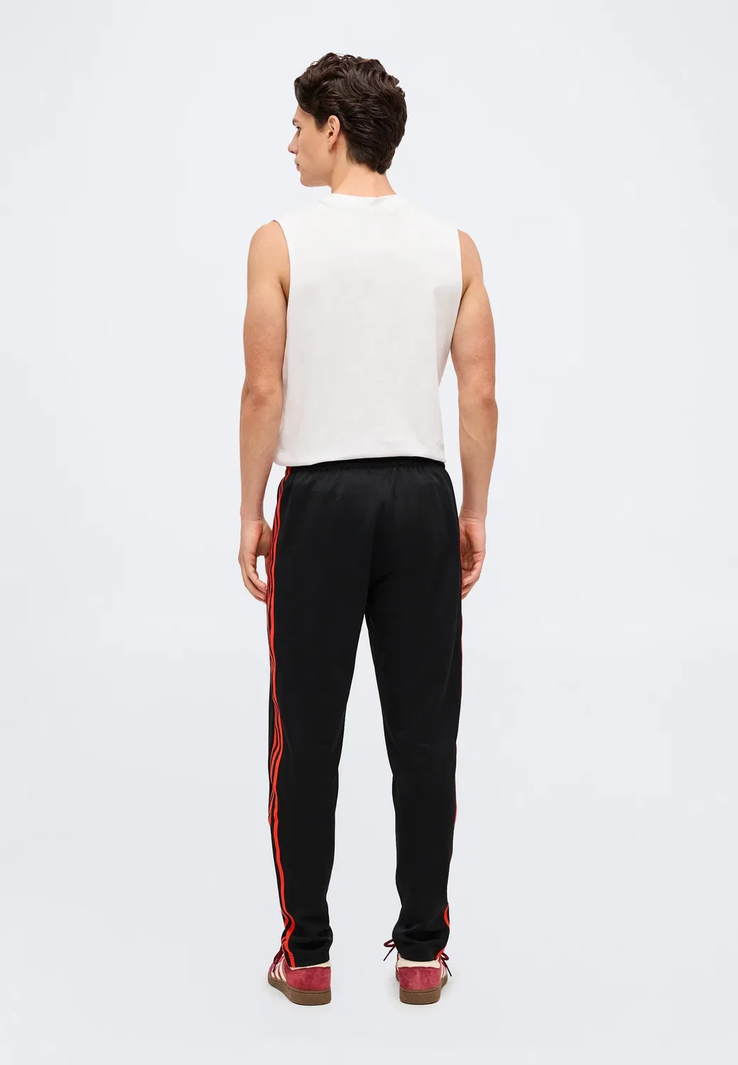 Спортивные штаны SL Benfica - клубная форма Adidas Originals, Black — фото 3