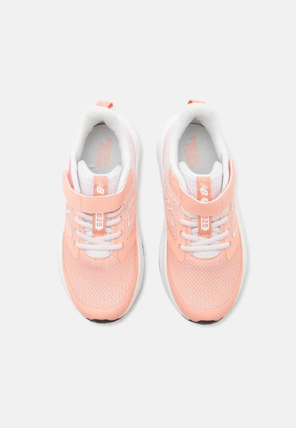 625 кроссовки унисекс на липучке для бега по улицам New Balance, Pink Lemonade/Pink Salt — фото 4