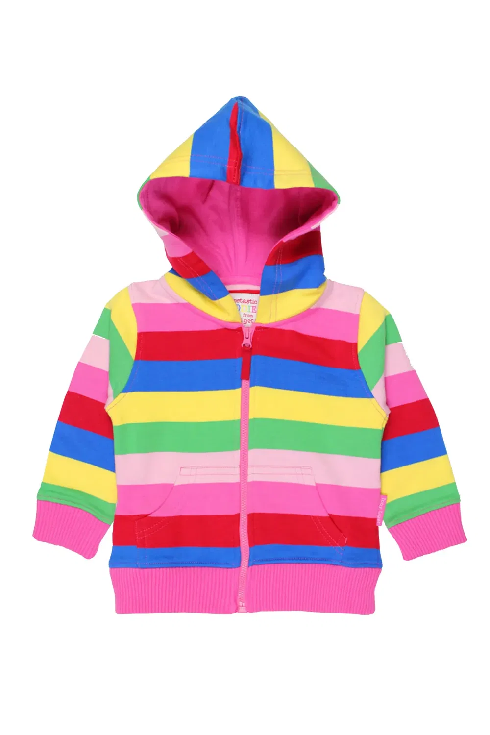 Детский худи в полоску Toby Tiger, Multi