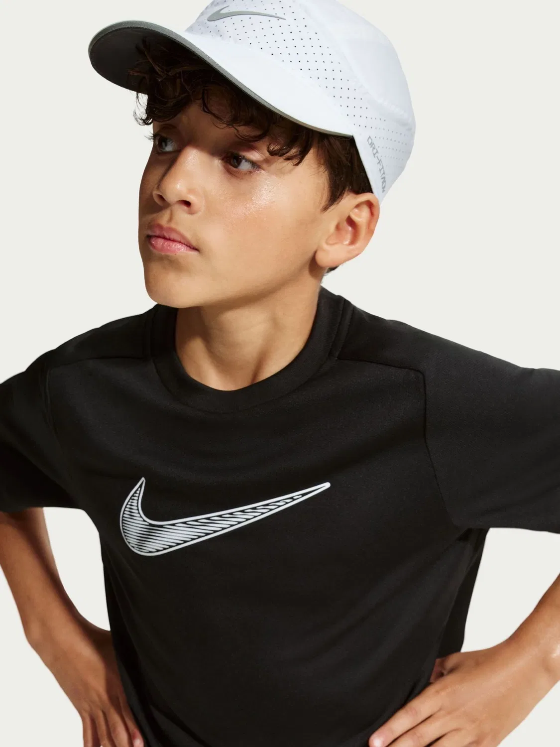 Футболка тренировочная Dri-FIT Nike, черный