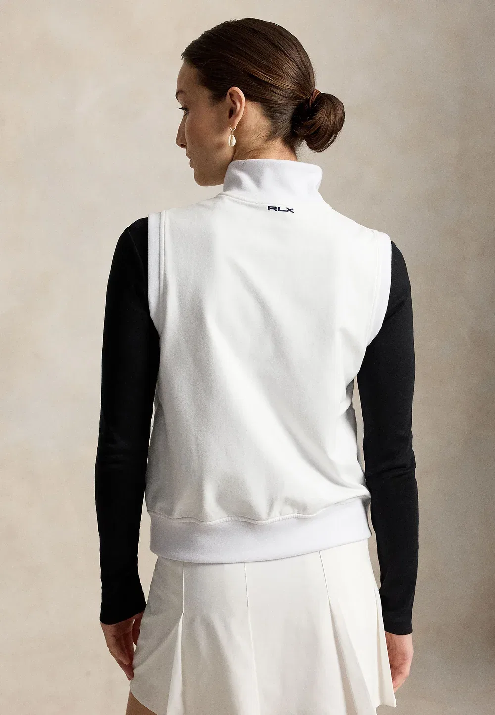 Гибридный жилет на молнии Polo Ralph Lauren, Ceramic White — фото 3