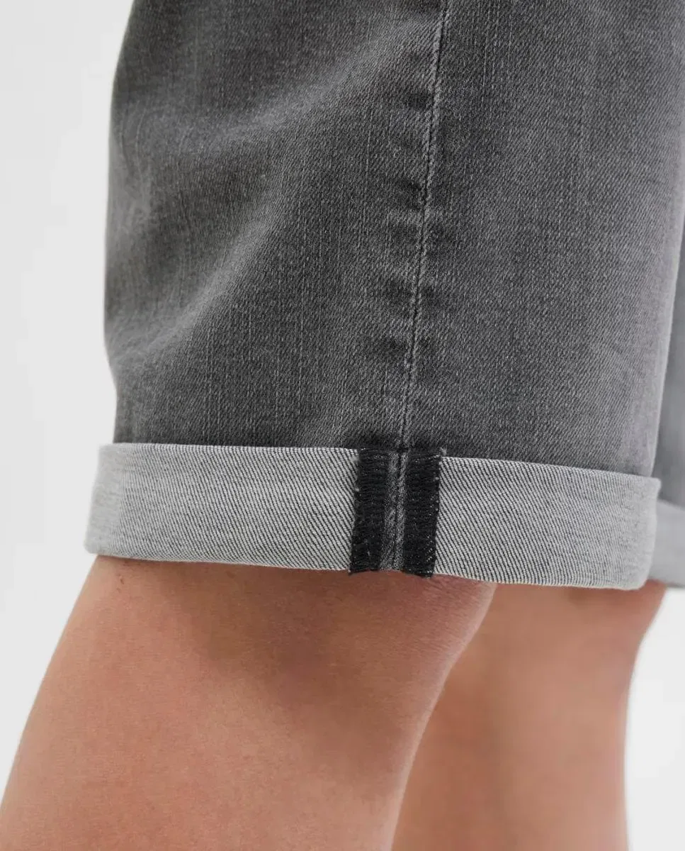 Детские шорты для мальчиков джинсовые Bermuda Jack & Jones, Gris — фото 4
