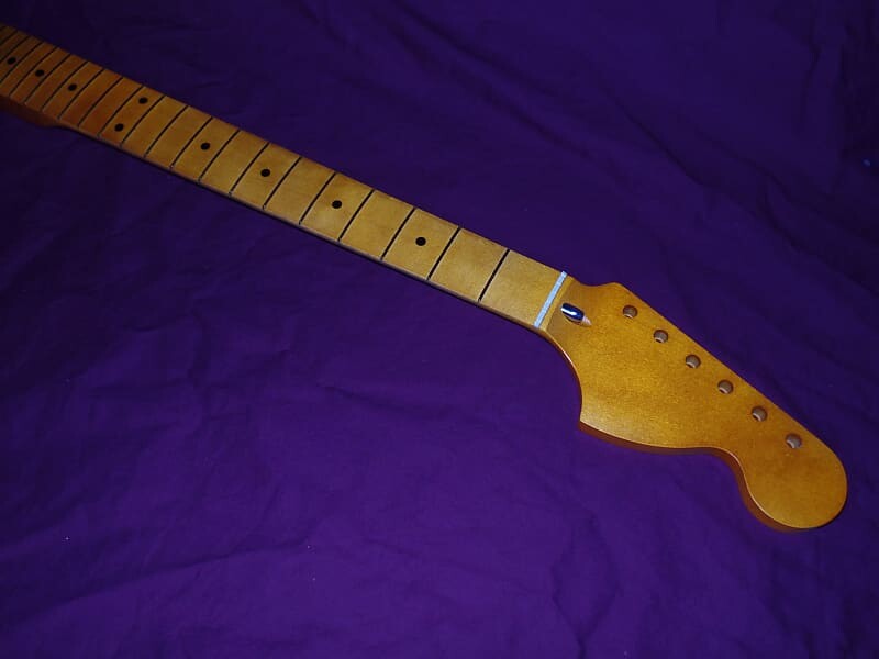 

Dark Jumbo Fret 9.5 Relic винтажный Stratocaster Allparts Fender Licensed Кленовый гриф Fender Licensed Stratocaster Neck
