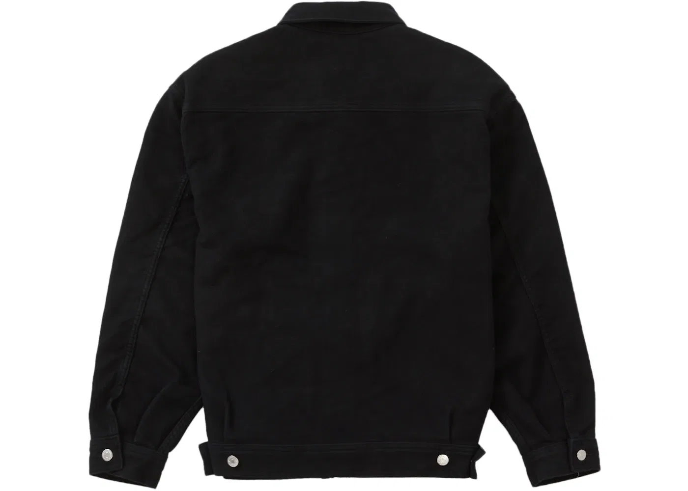 Мужская куртка из молескина Supreme, Black — фото 2