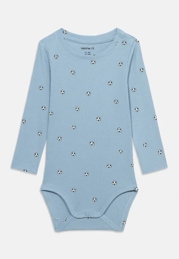 Боди с принтом Nbmhaball Name It, Ashly Blue, синий