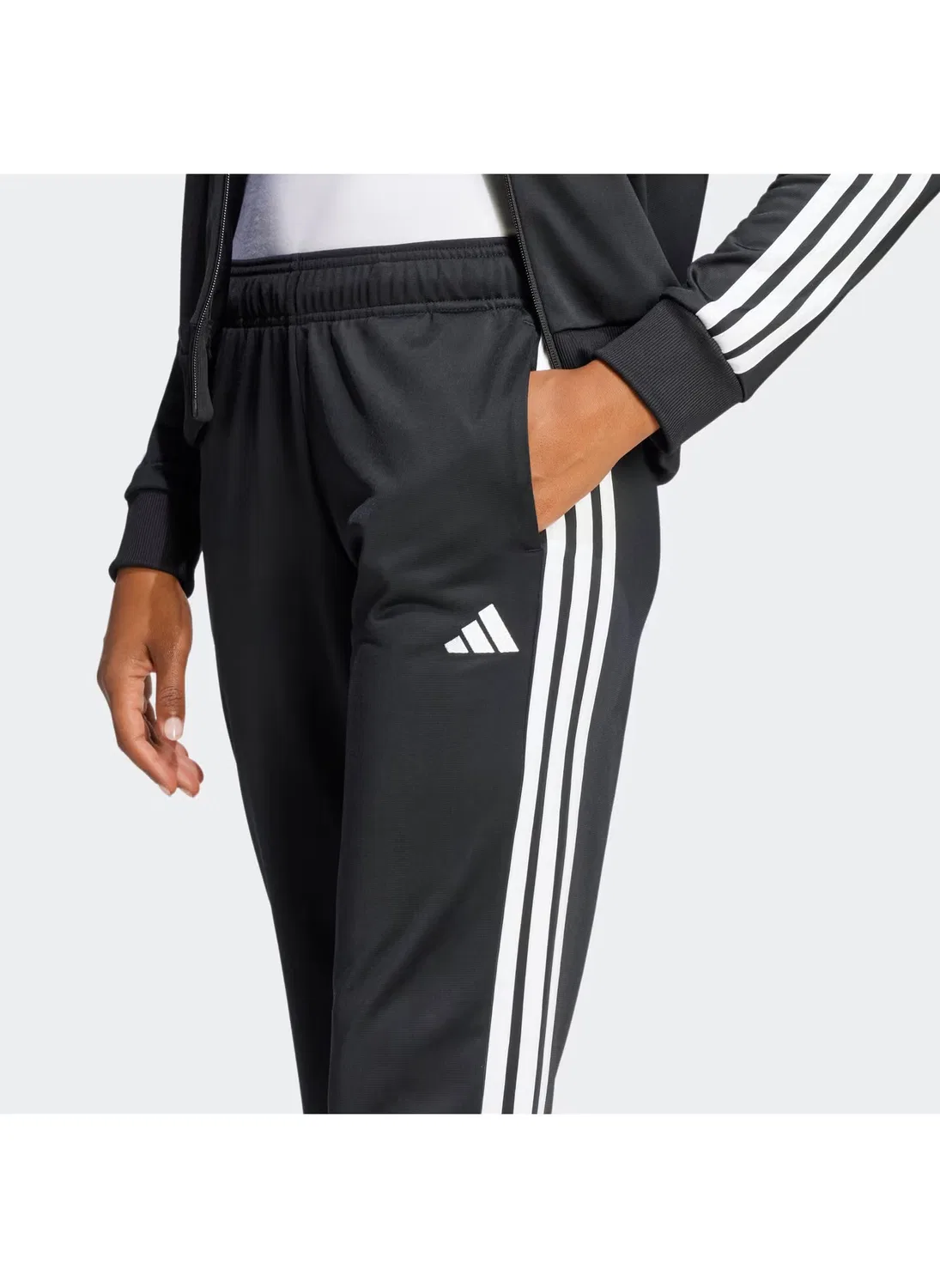 Спортивный костюм из переработанных материалов Dayready Adidas, черный — фото 4