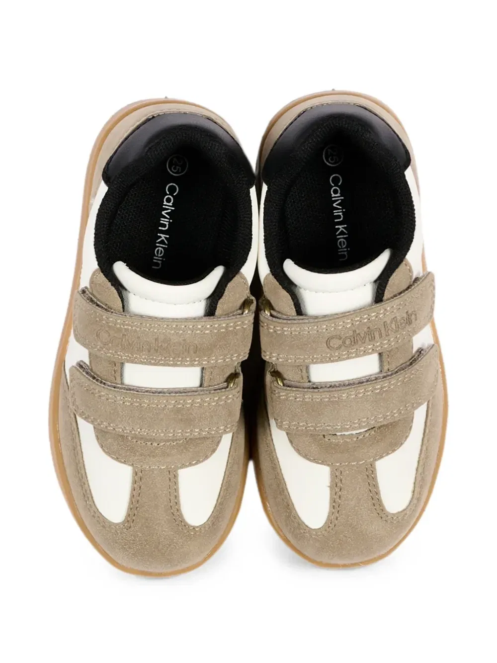 Кожаные кроссовки Calvin Klein Kids, белый — фото 3