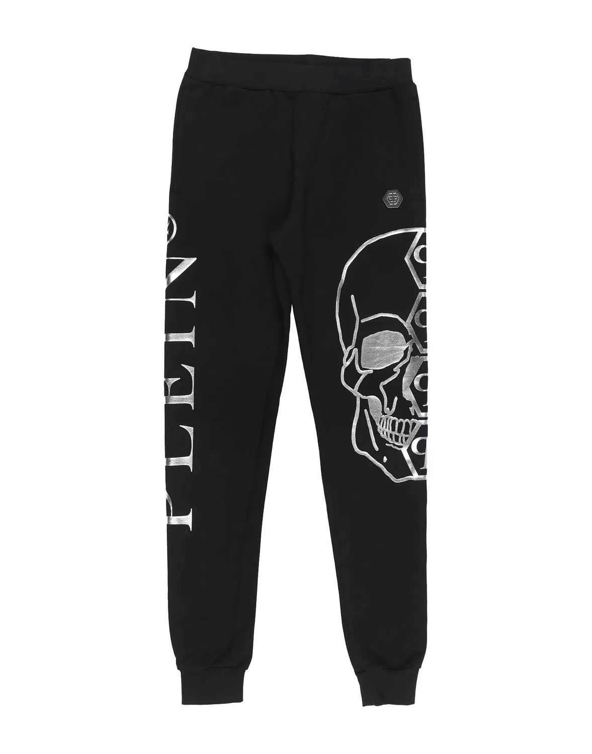Подростковые спортивные штаны для мальчиков с принтом Philipp Plein, черный