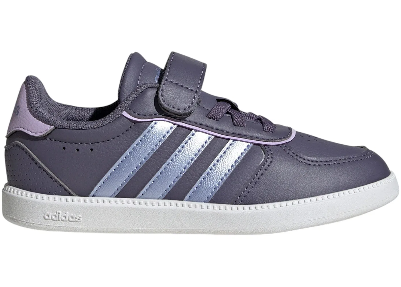 Детские кроссовки Adidas Breaknet Sleek, цвет Preloved Violet/Blue Spark Met./Powder Plum