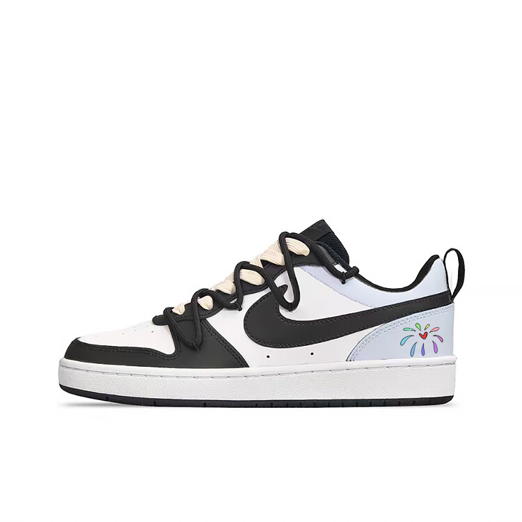 

Кроссовки Nike Court Borough 2 Kids' Skateboarding Shoes Grade School, черный