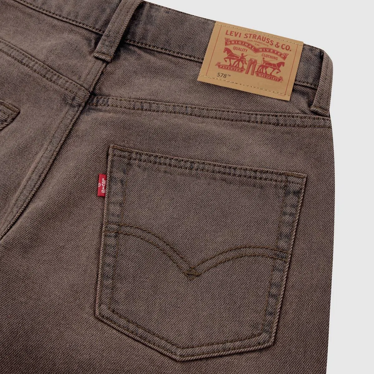мешковатые джинсы 578 для мальчиков 8-20 лет Levi's, Jupiter - Dark Wash — фото 4