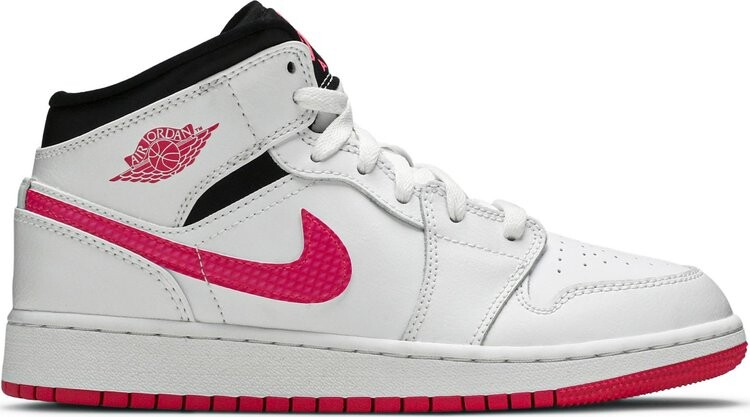 

Кроссовки Air Jordan 1 Retro Mid GS Hyper Pink, розовый