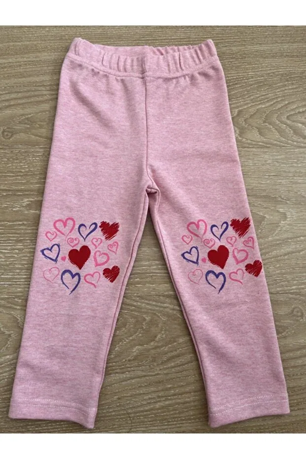 Детские леггинсы для девочек однотонные Ema Tekstil, Pink