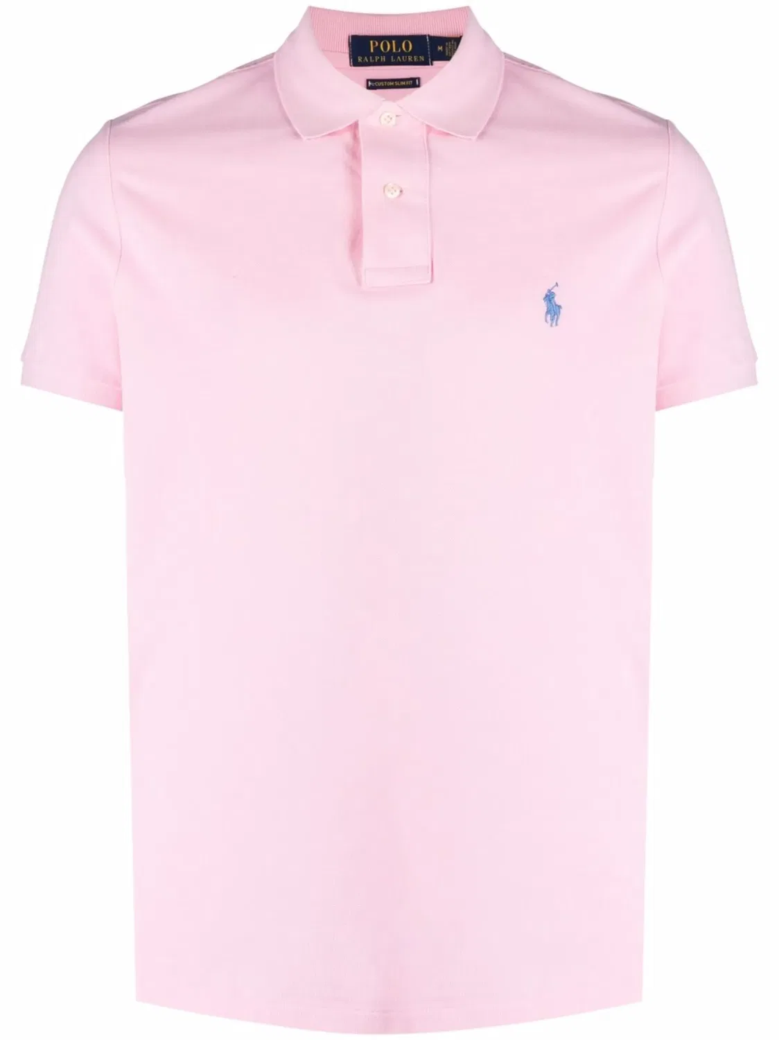 Polo Ralph Lauren Поло с вышитым логотипом - розовое