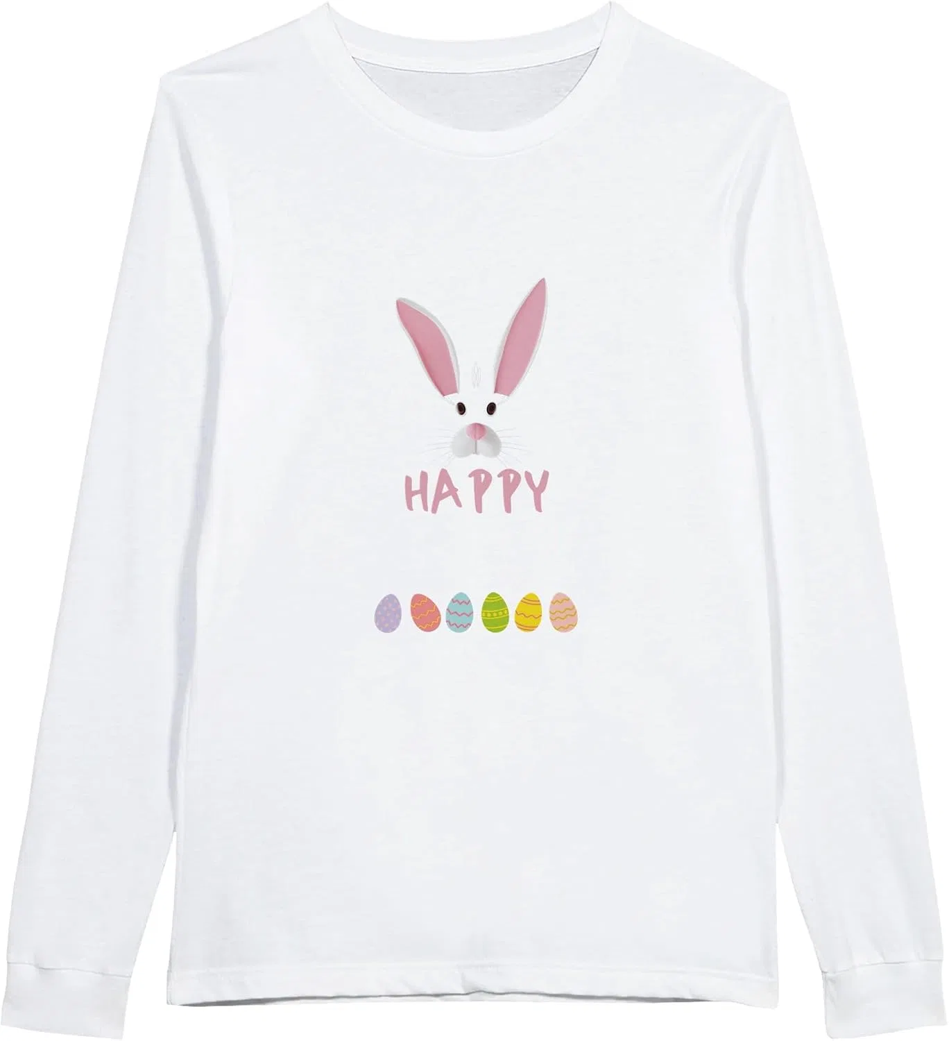 Мужская футболка с длинным рукавом Premium Unisex, White