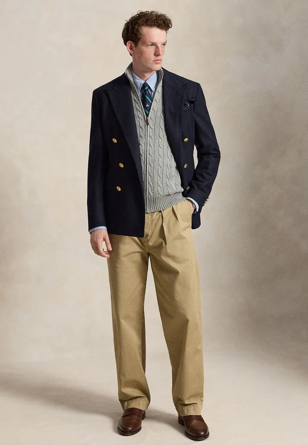 Жилет Polo Ralph Lauren, Fawn Grey Heather — фото 2