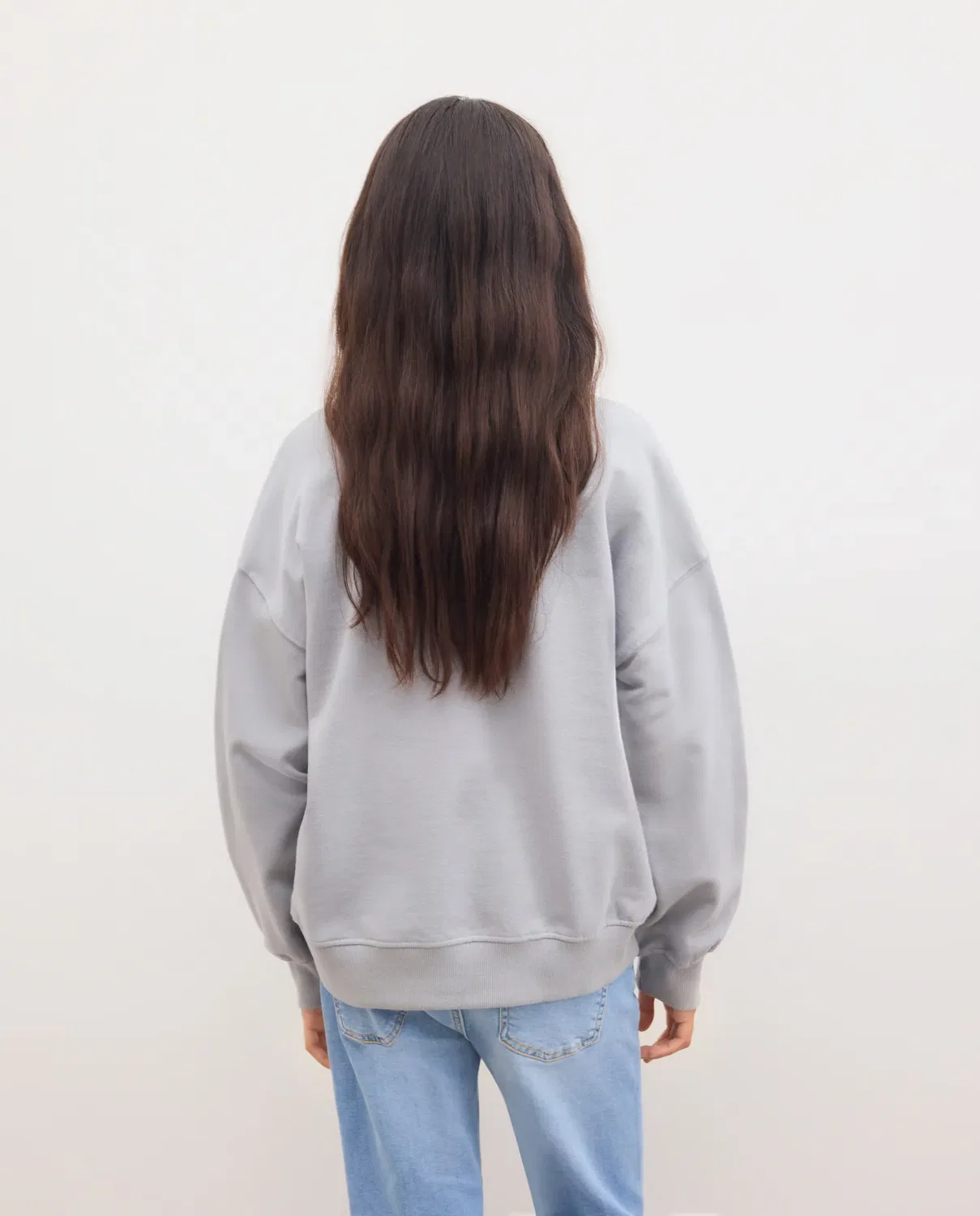 Детская худи для девочек с принтом LILO&STITCH Kids El Corte Inglés, Gris — фото 3