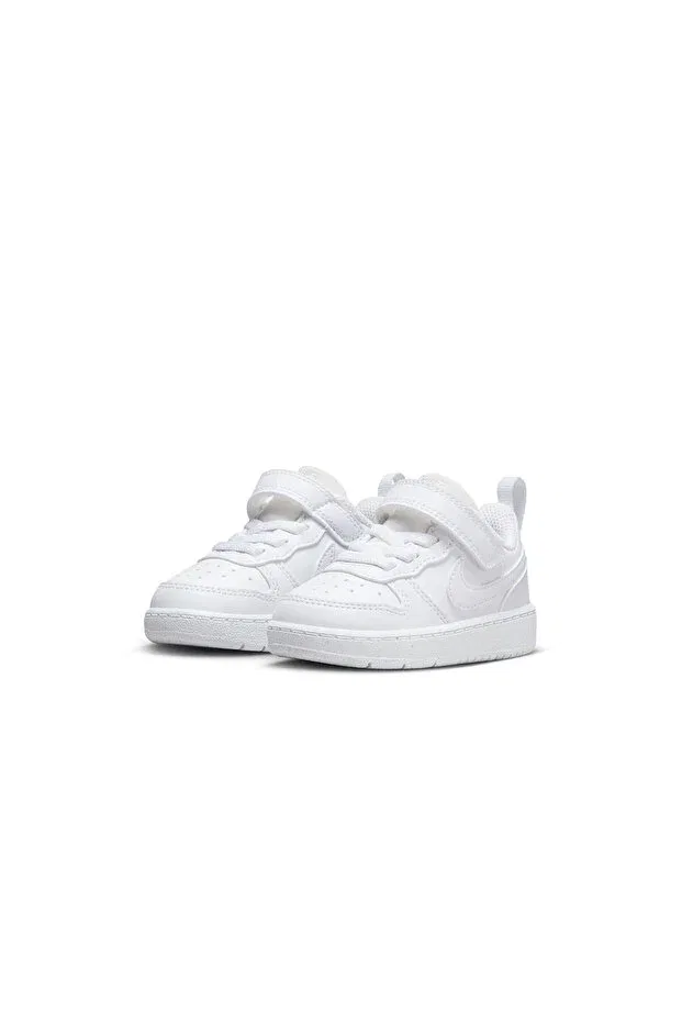Детские кроссовки для девочек с принтом Glam Nike, 106-White — фото 3