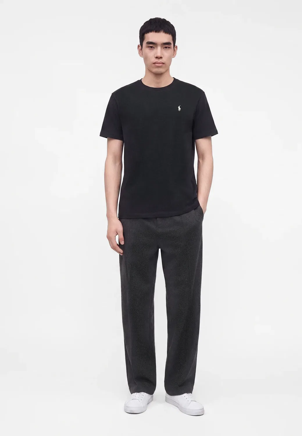 Простая футболка Polo Ralph Lauren, Black — фото 2