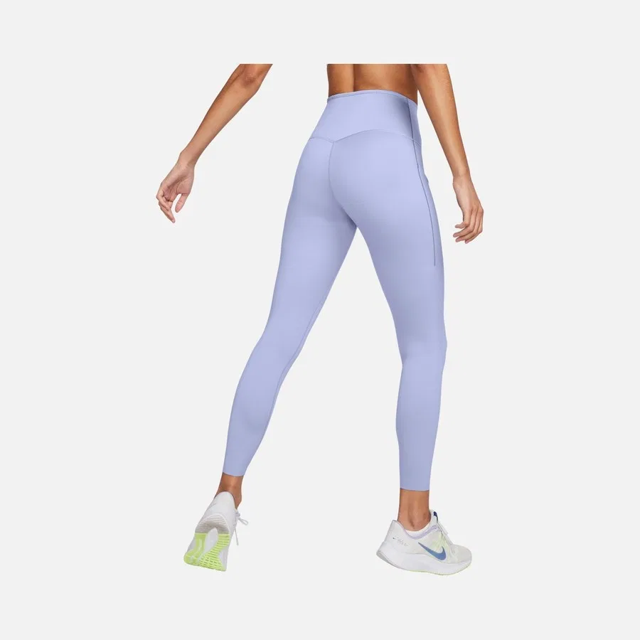 Спортивные леггинсы с высокой посадкой Dri-FIT Nike, Фиолетовый — фото 3