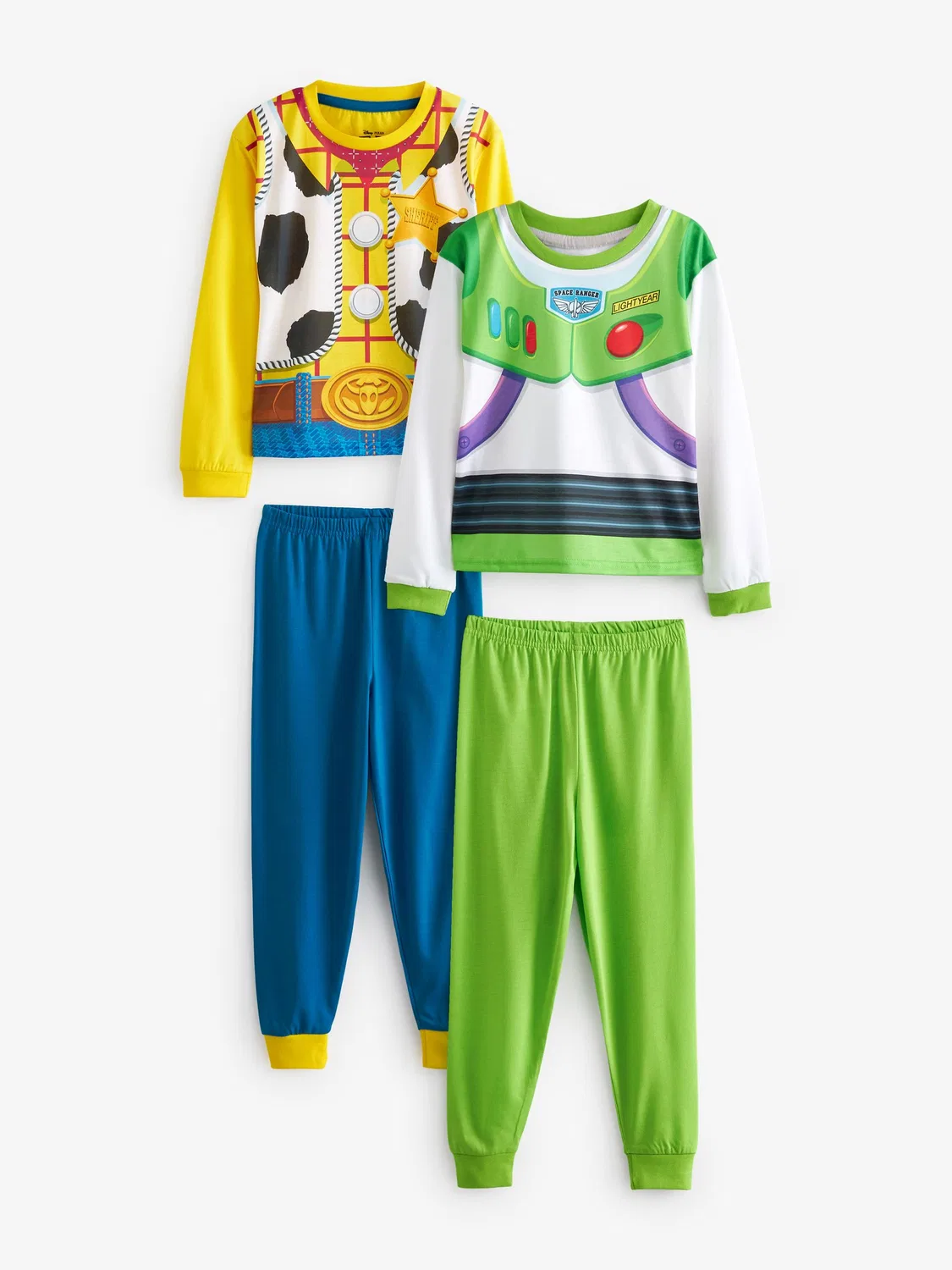 Пижама Toy Story 2 Pack Character, зеленый