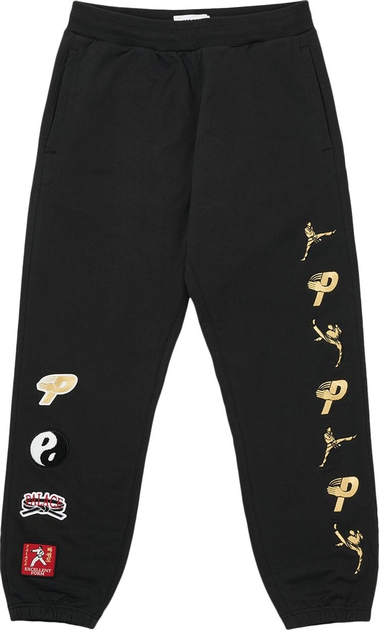 

Джоггеры Palace High Kick Joggers 'Black', черный