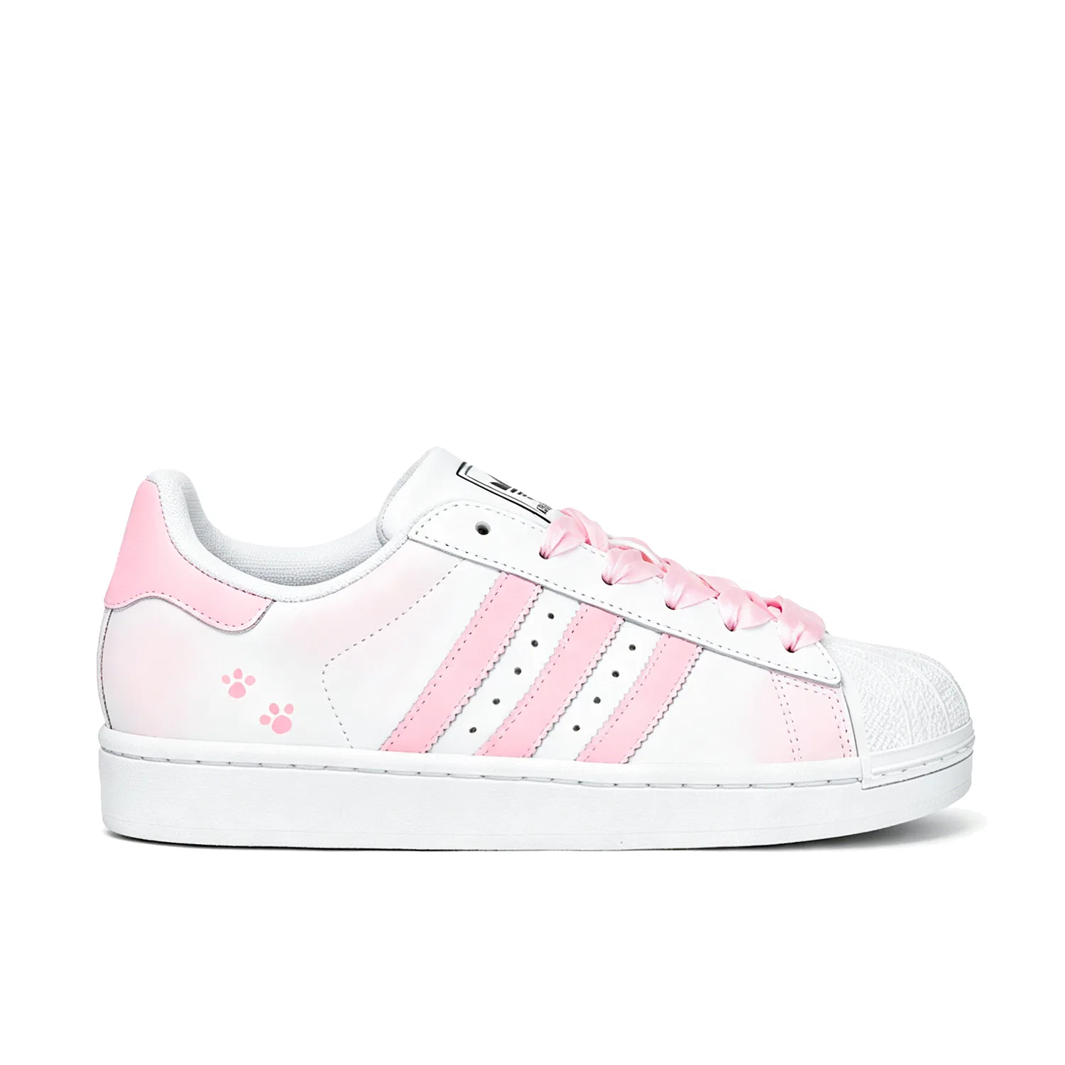 Детские кроссовки для скейтбординга Superstar 2, Adidas Originals, Pink — фото 4
