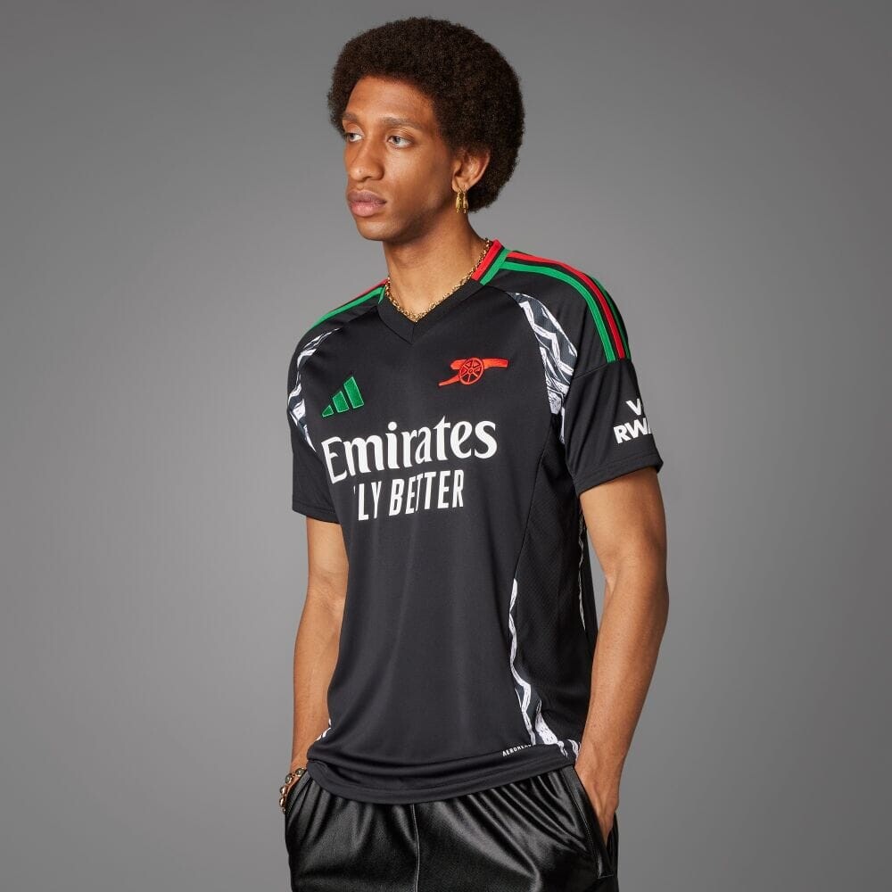 

Униформа Adidas Arsenal 24/25 Away Jersey, черный