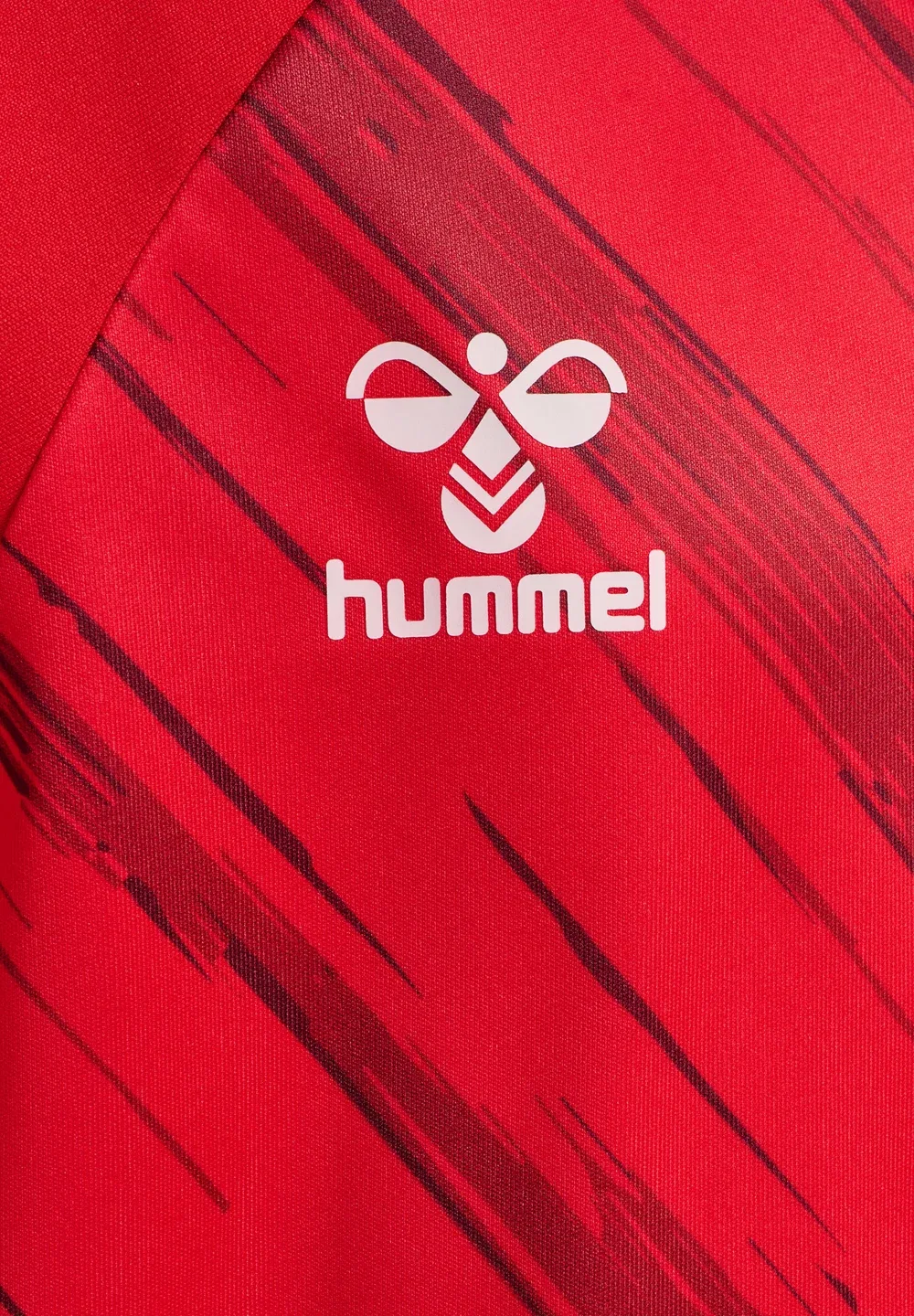 Hmlmatch triumph s/s - спортивная футболка Hummel, True Red Zinfandel — фото 3