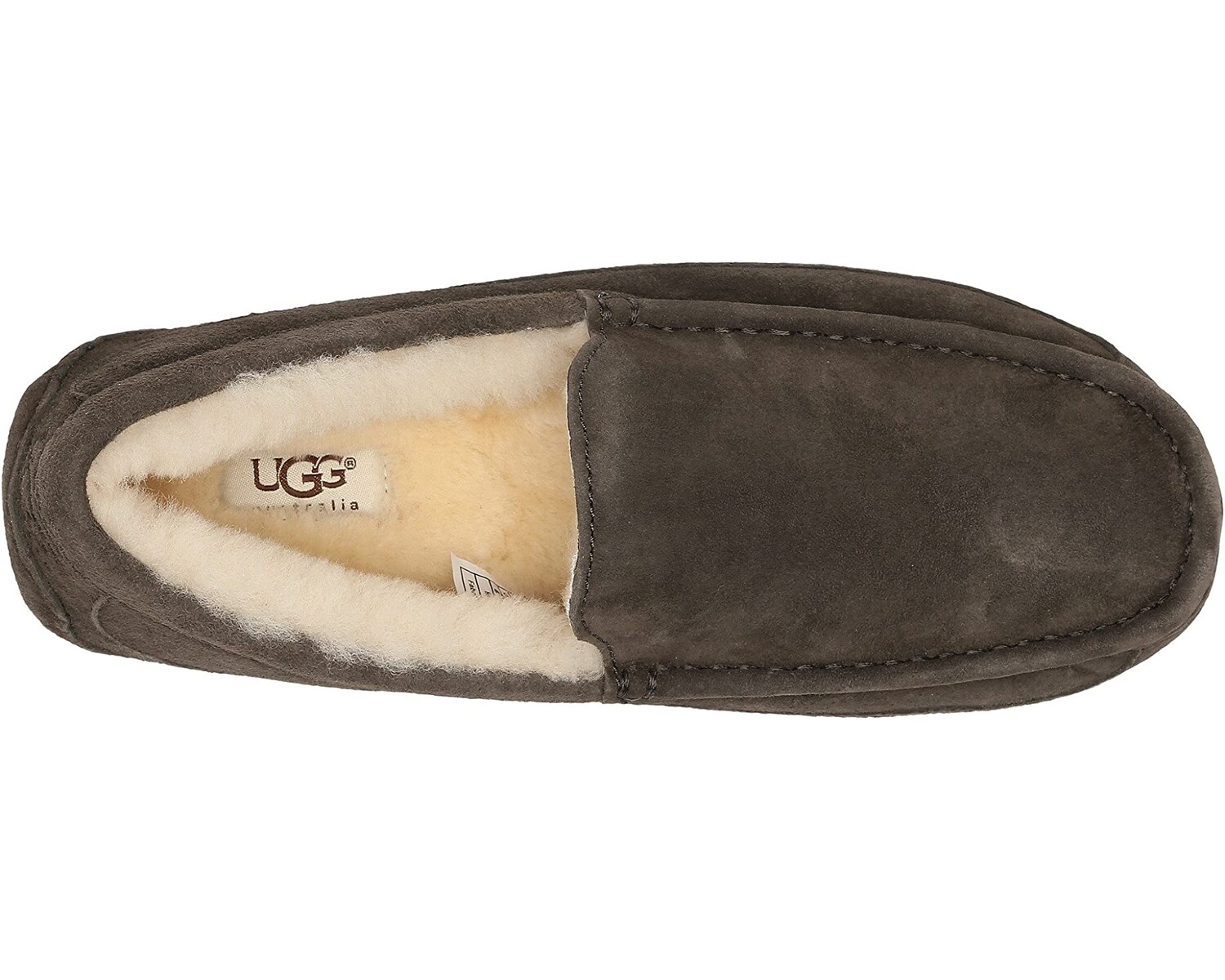 

Слипперы Ascot - WIDE UGG, древесный уголь