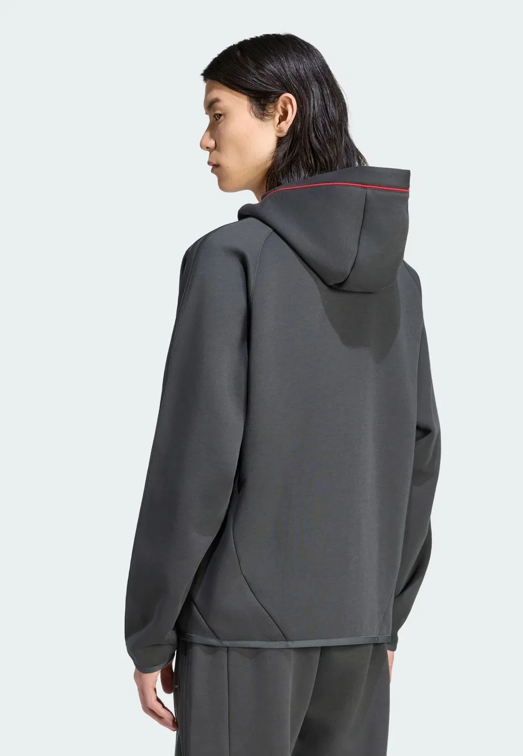 Спортивная куртка LFC - толстовка на молнии Adidas Originals, Carbon — фото 2