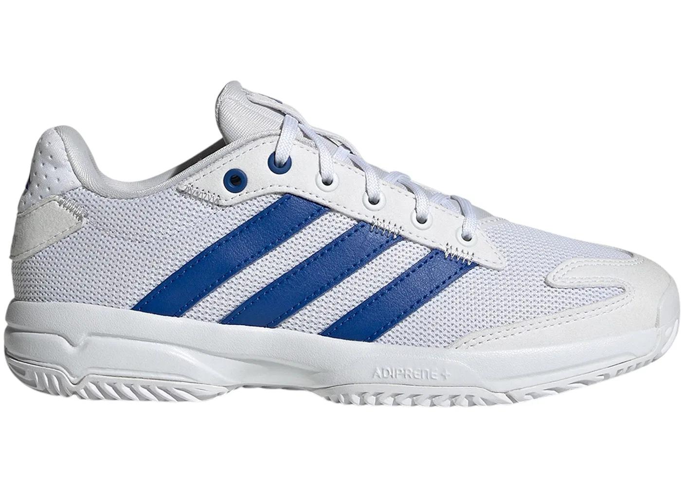 Детские кроссовки для активного спорта Adidas Stabil Indoor, Cloud White Royal Blue Grey Two