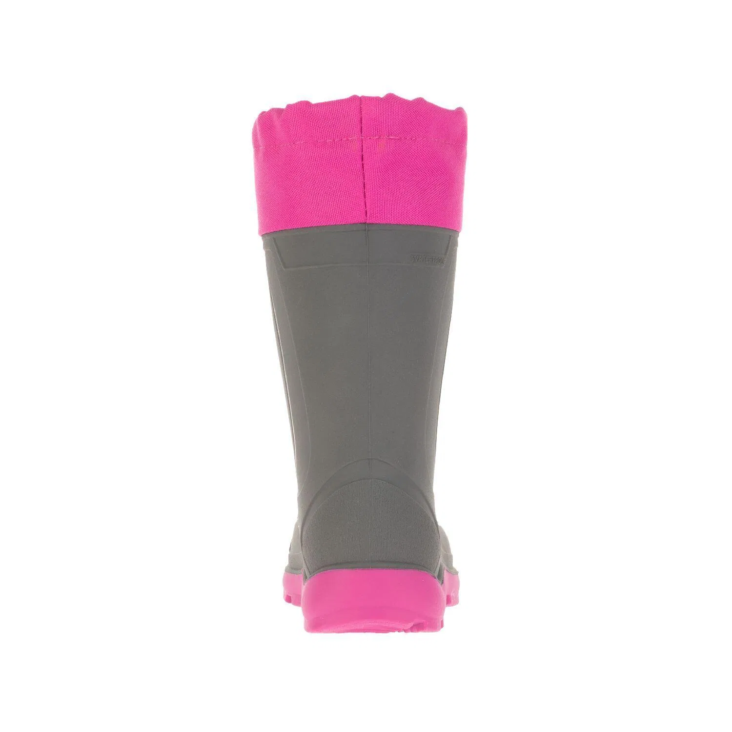 Детские зимние сапоги Snobuster B Kamik, Dark Grey / Rosa — фото 4