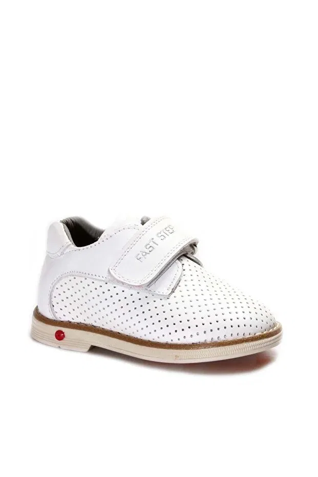 Детские повседневные туфли без каблука Mirgeshoes, White — фото 4