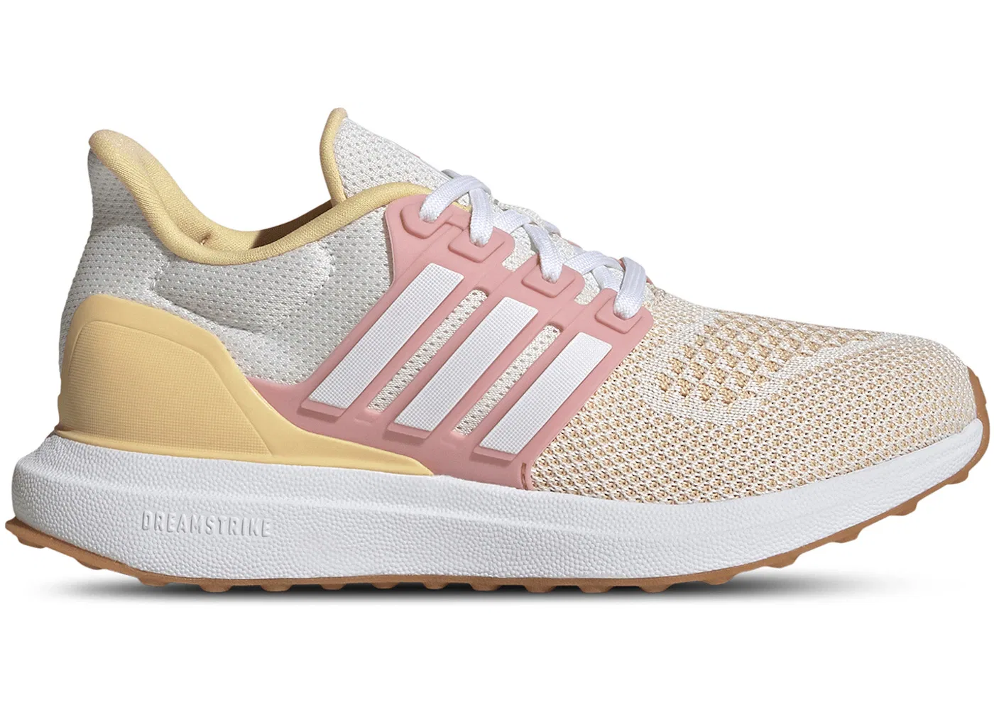 Детские кроссовки с длинным шнурком Adidas Ultradream DNA, Off White/Cloud White/Ice Tangerine