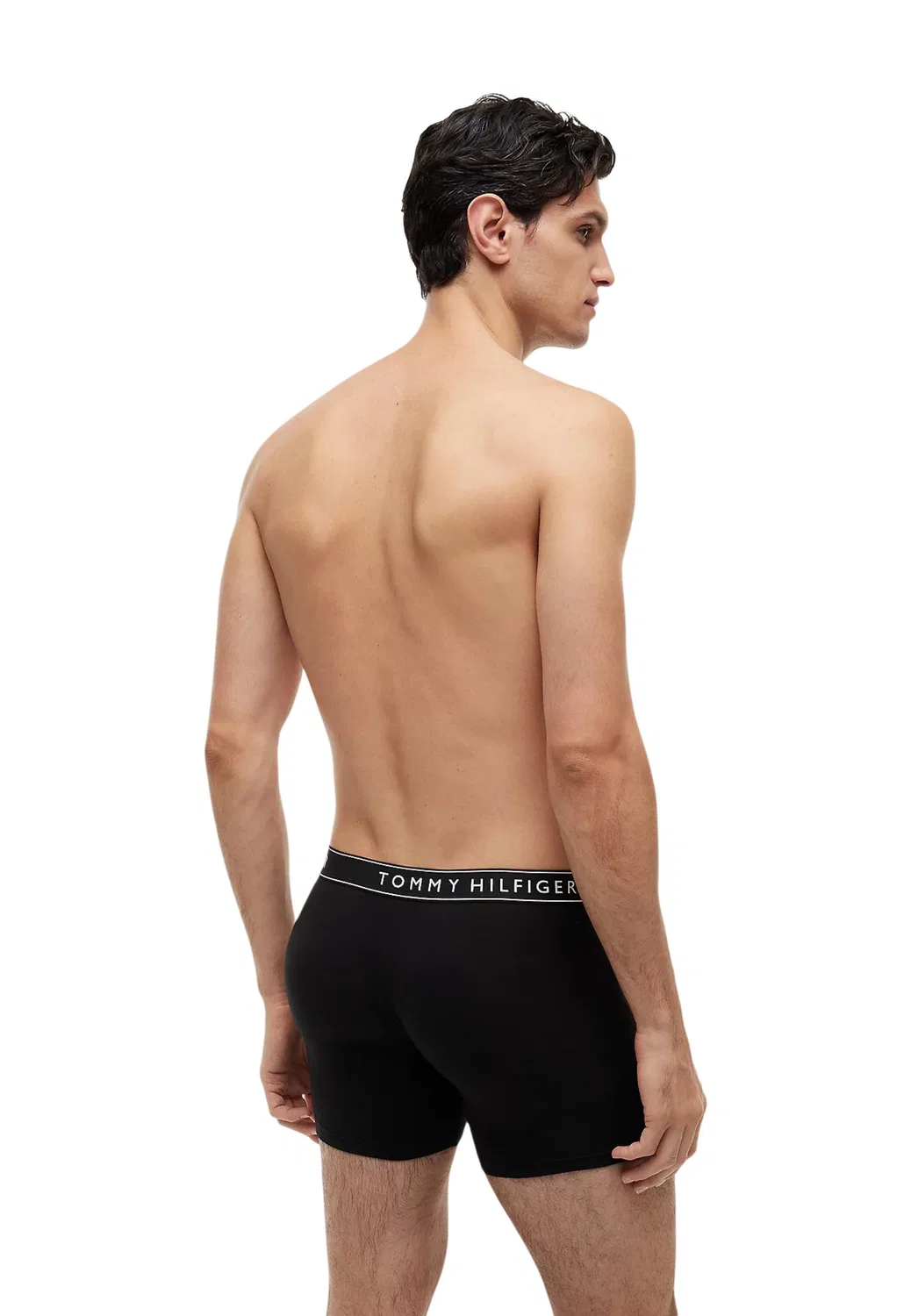 Мужские трусы-боксеры хлопковые 5P TRUNK WB Tommy Hilfiger, Black — фото 3