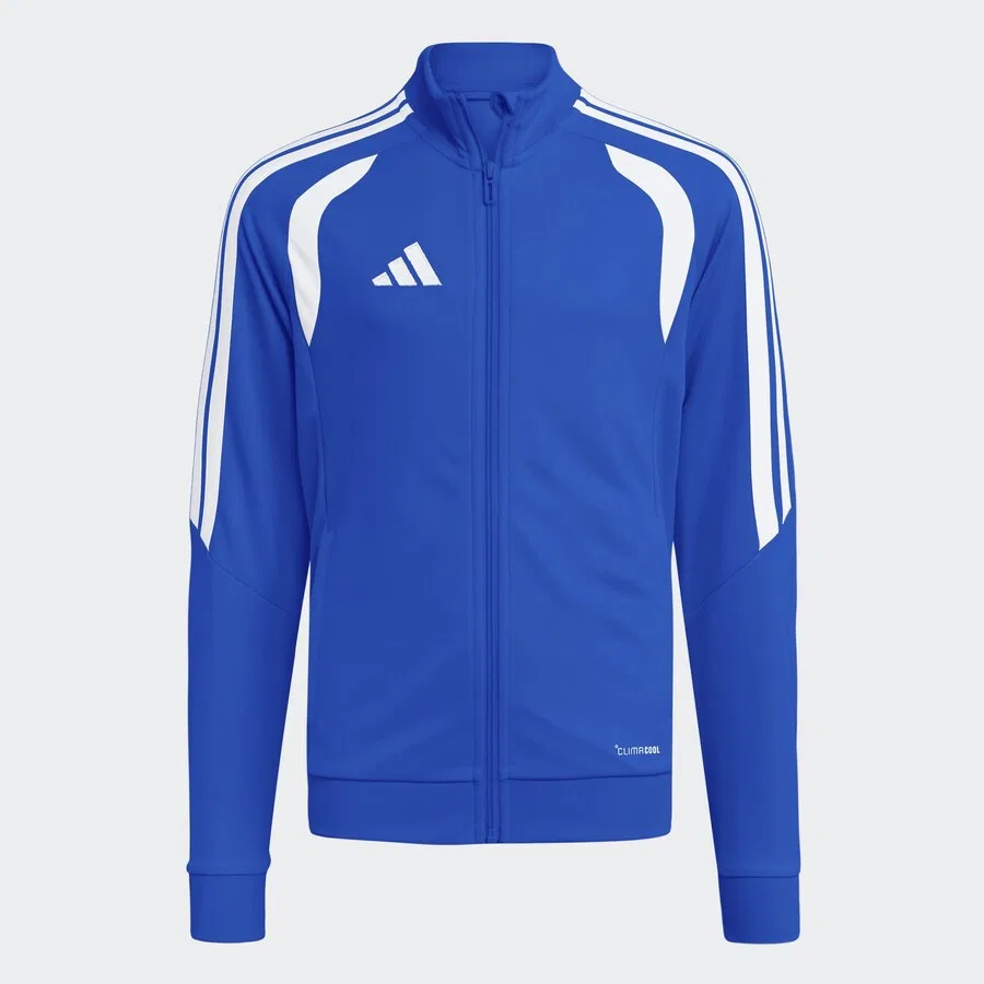 Спортивная толстовка на молнии ADIDAS PERFORMANCE, цвет кобальтово-синий — фото 2
